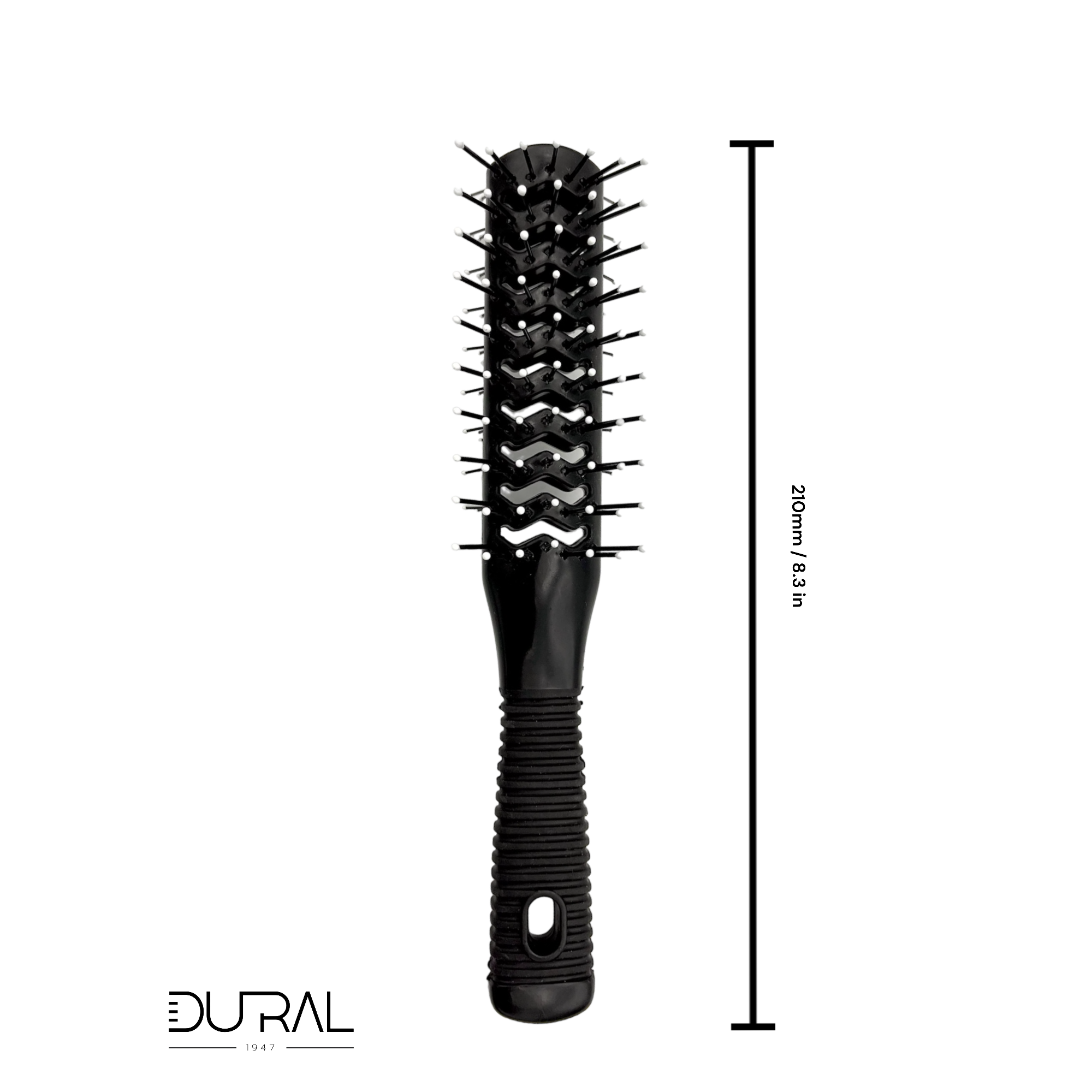 Dural Tunnel brush with plastic nylon pins and ball tips