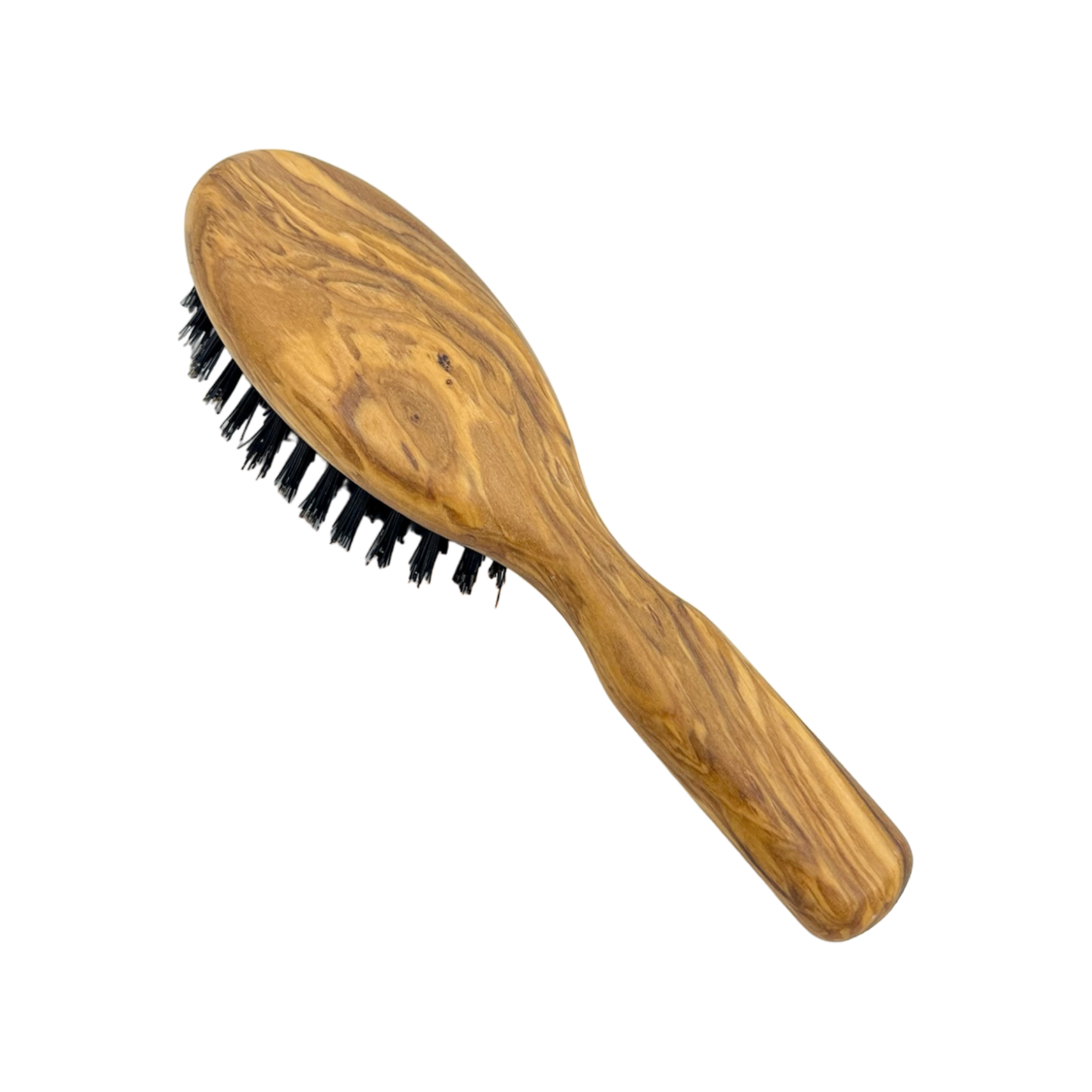 Dural Olive wood hair brush with boar bristles - 7 rows