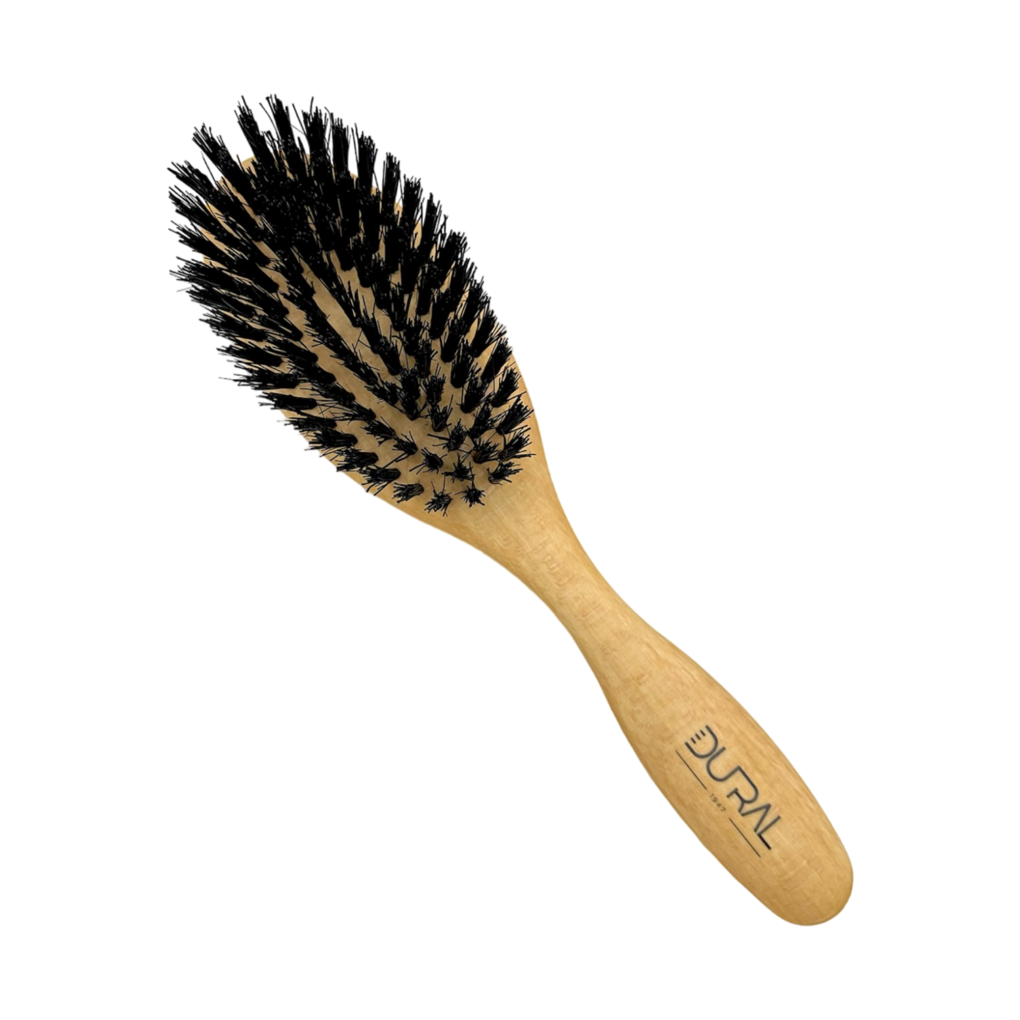 Dural Beech wood hair brush with boar bristles - 7 rows