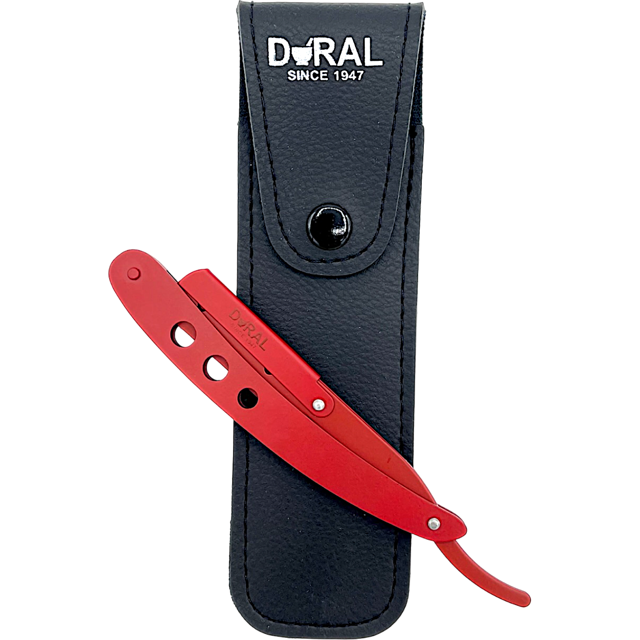 Dural Red Shavette Razor - Model: Harlow SE-063 3oz