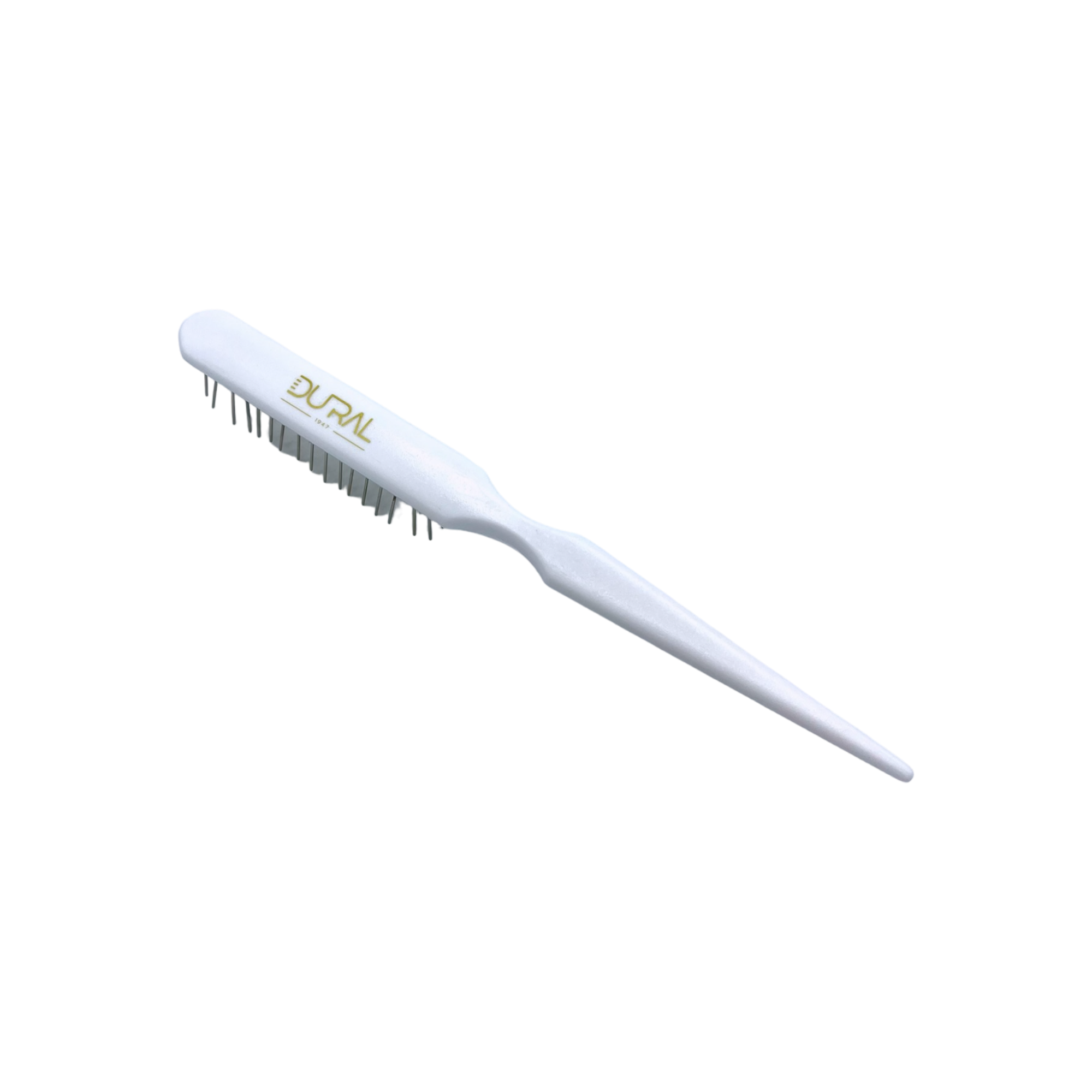 Dural back combing hair brush with steel pins