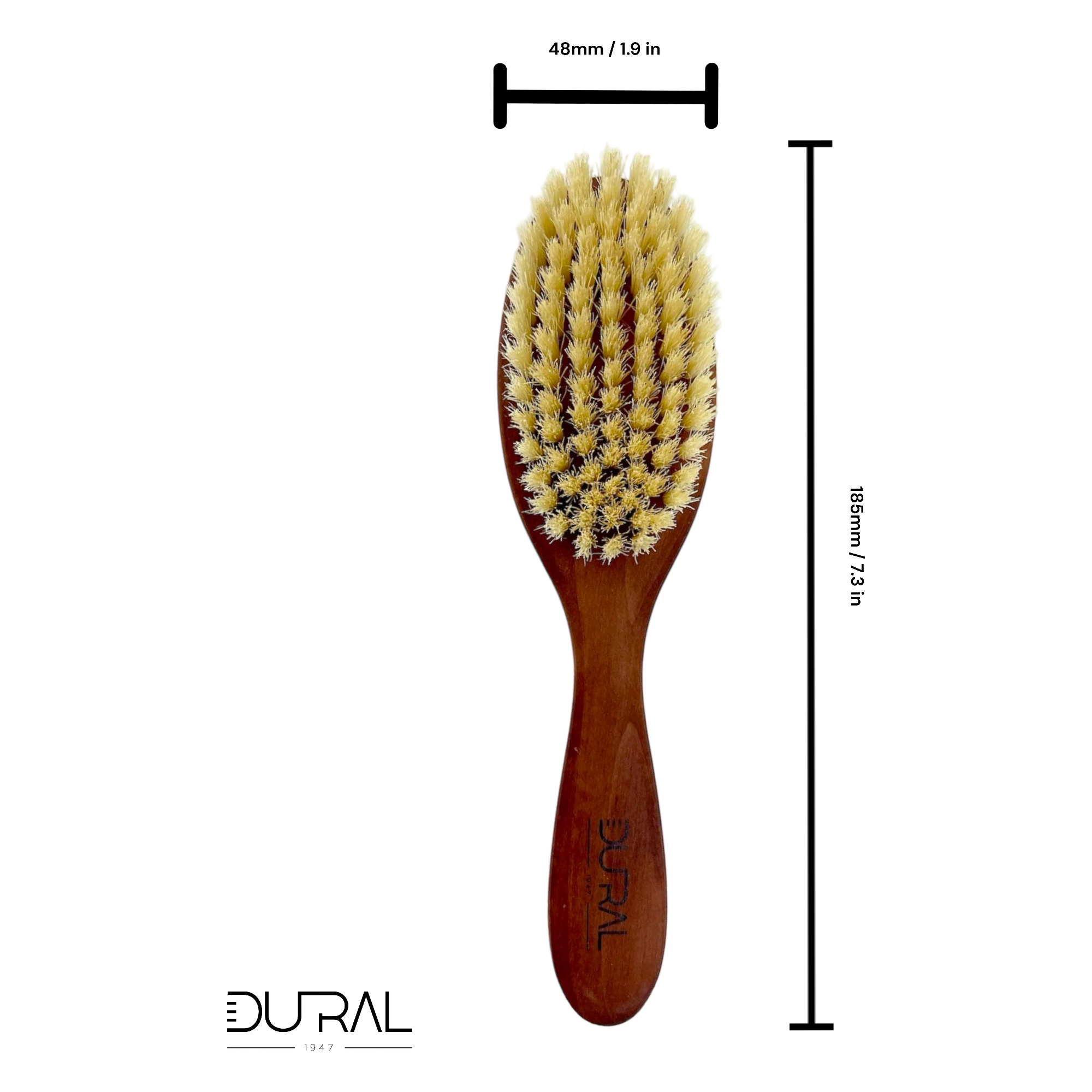 Dural Pear wood baby brush with light boar bristles