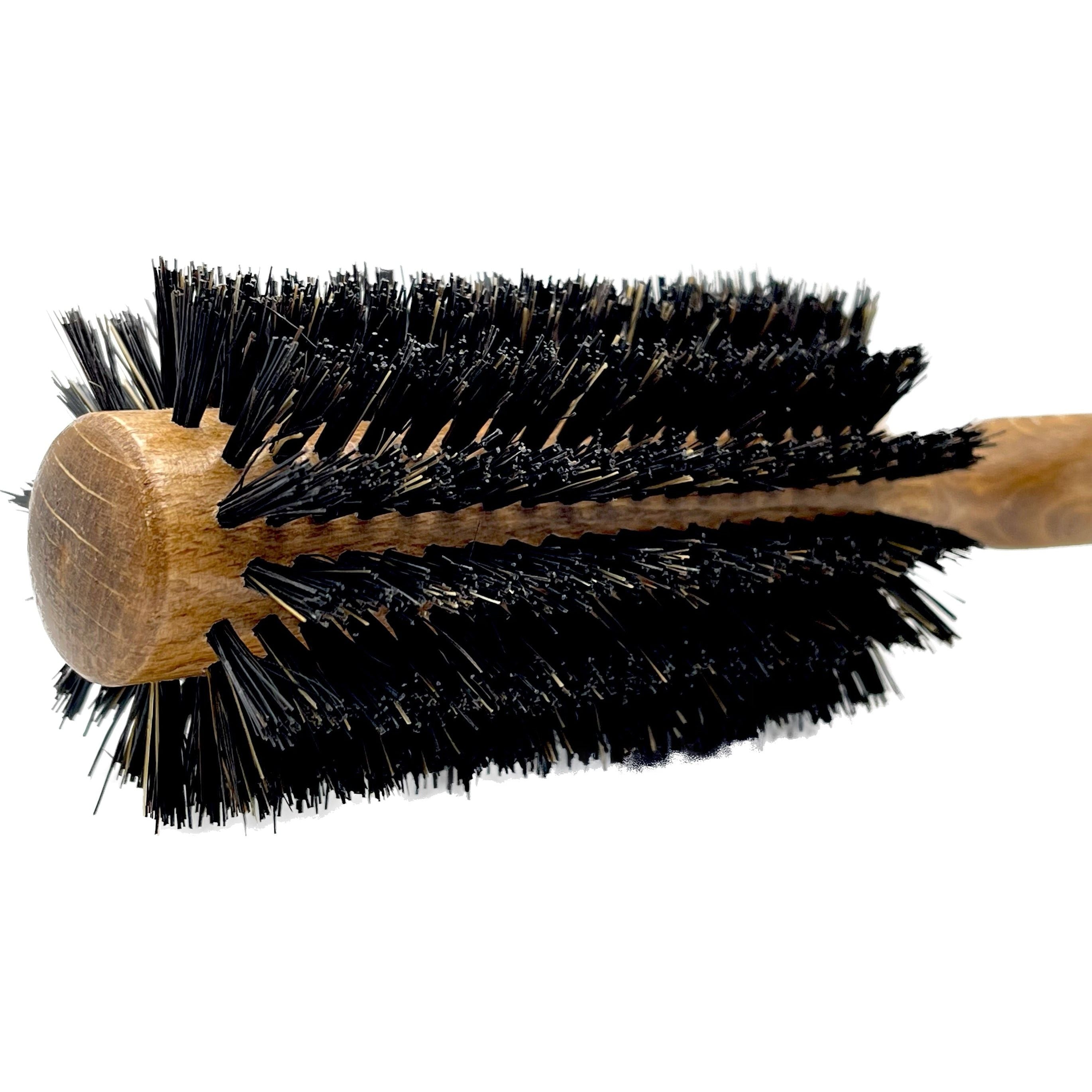 Dural RoundStyler Hair Brush 14 Rows Wood Pure Wild Boar Bristles