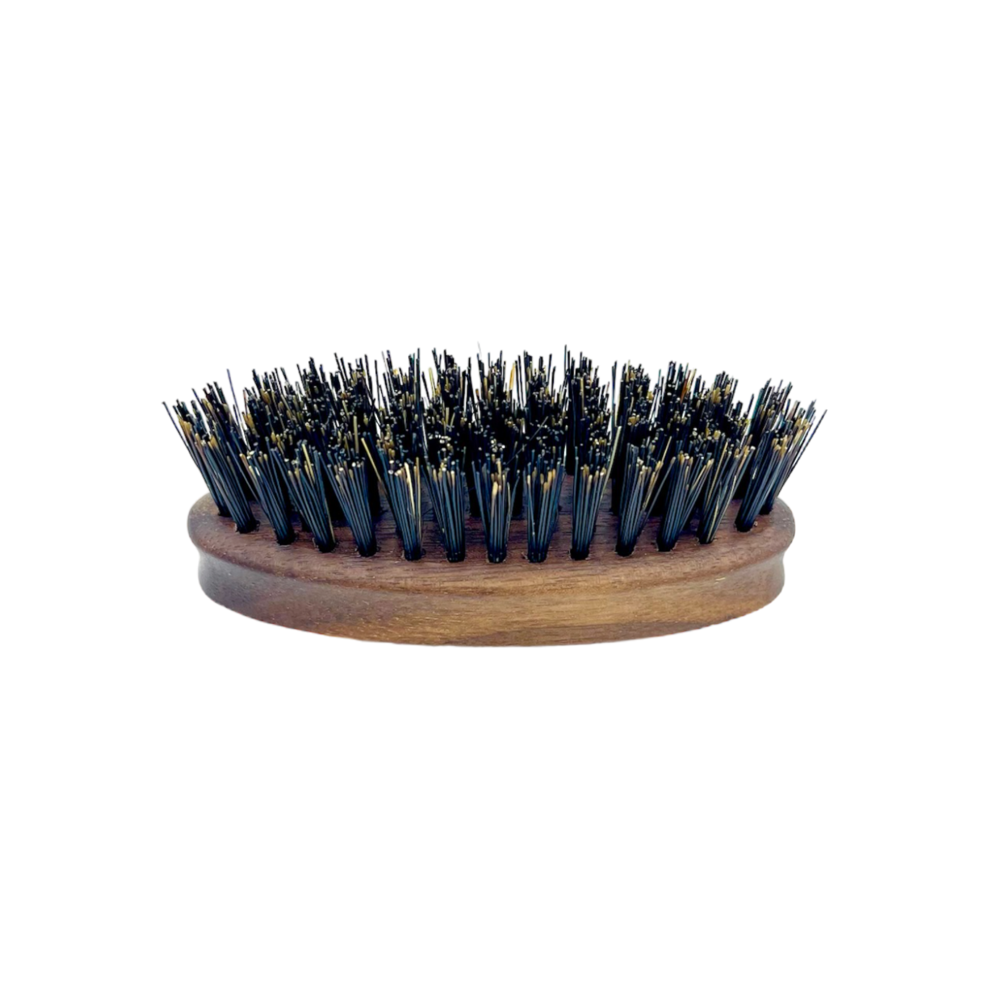 Dural nutwood beard brush with pure wild boar bristles