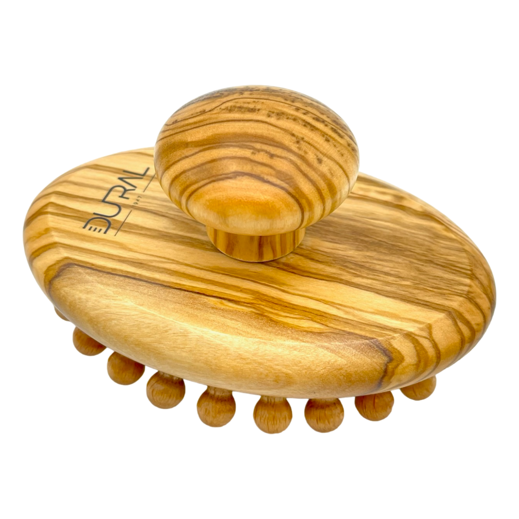 Dural Olive wood massage brush with handle