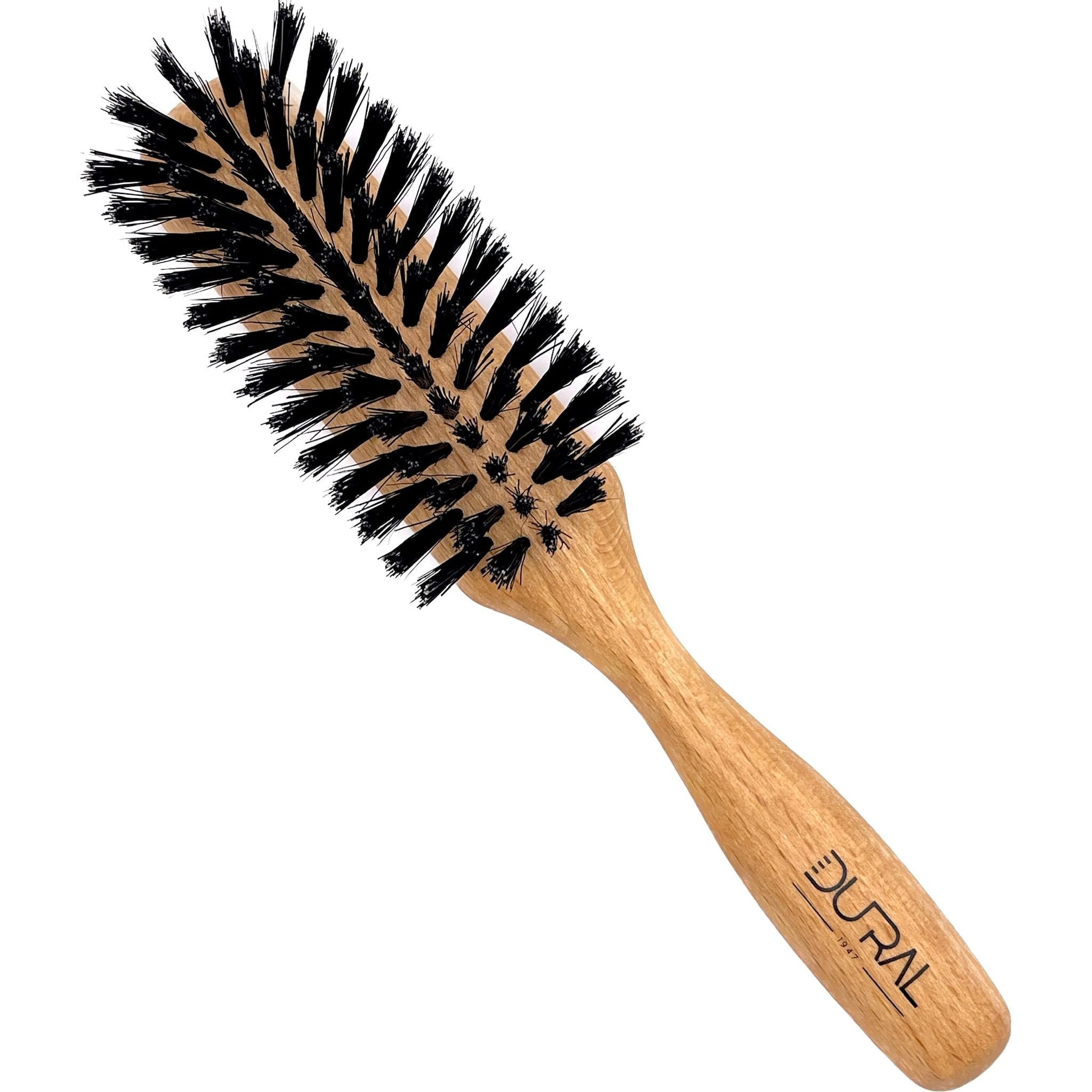 Dural Hair Brush 5 Rows Beech Wood Oiled Wild Boar Bristles