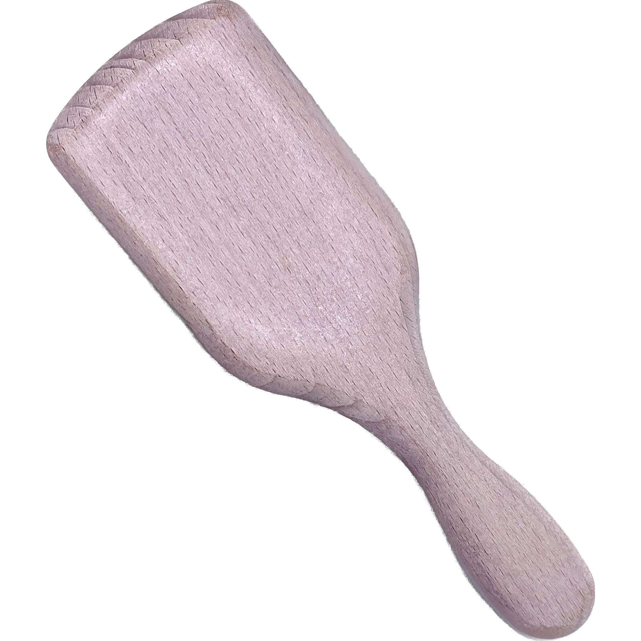 Dural Wooden Paddle Brush small Beech Wood Plastic pins with ball tips
