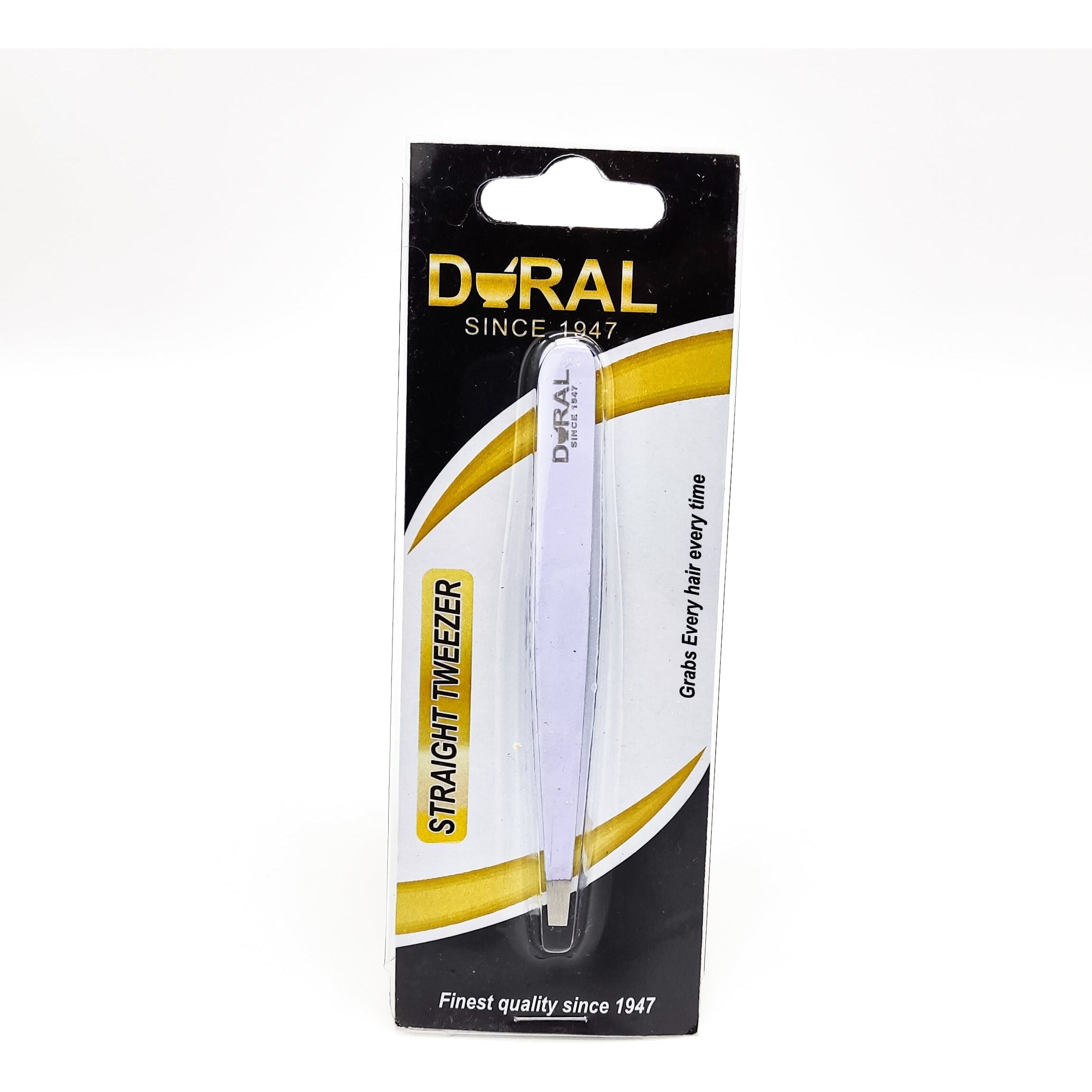 Dural Straight Tweezer White