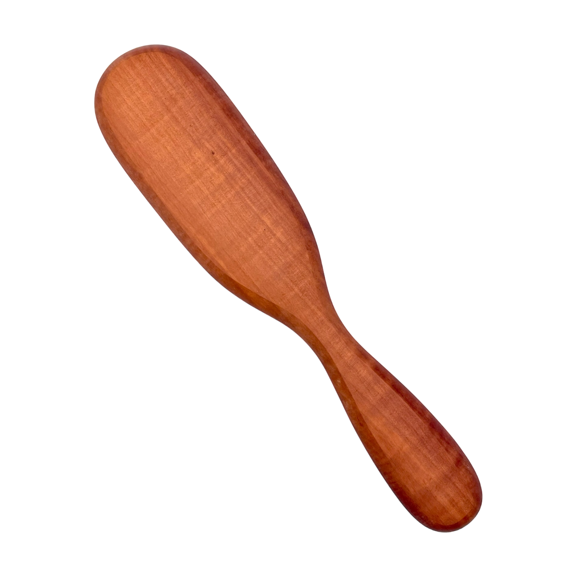 Dural Pear Wood big oval hair brush with natural bristles