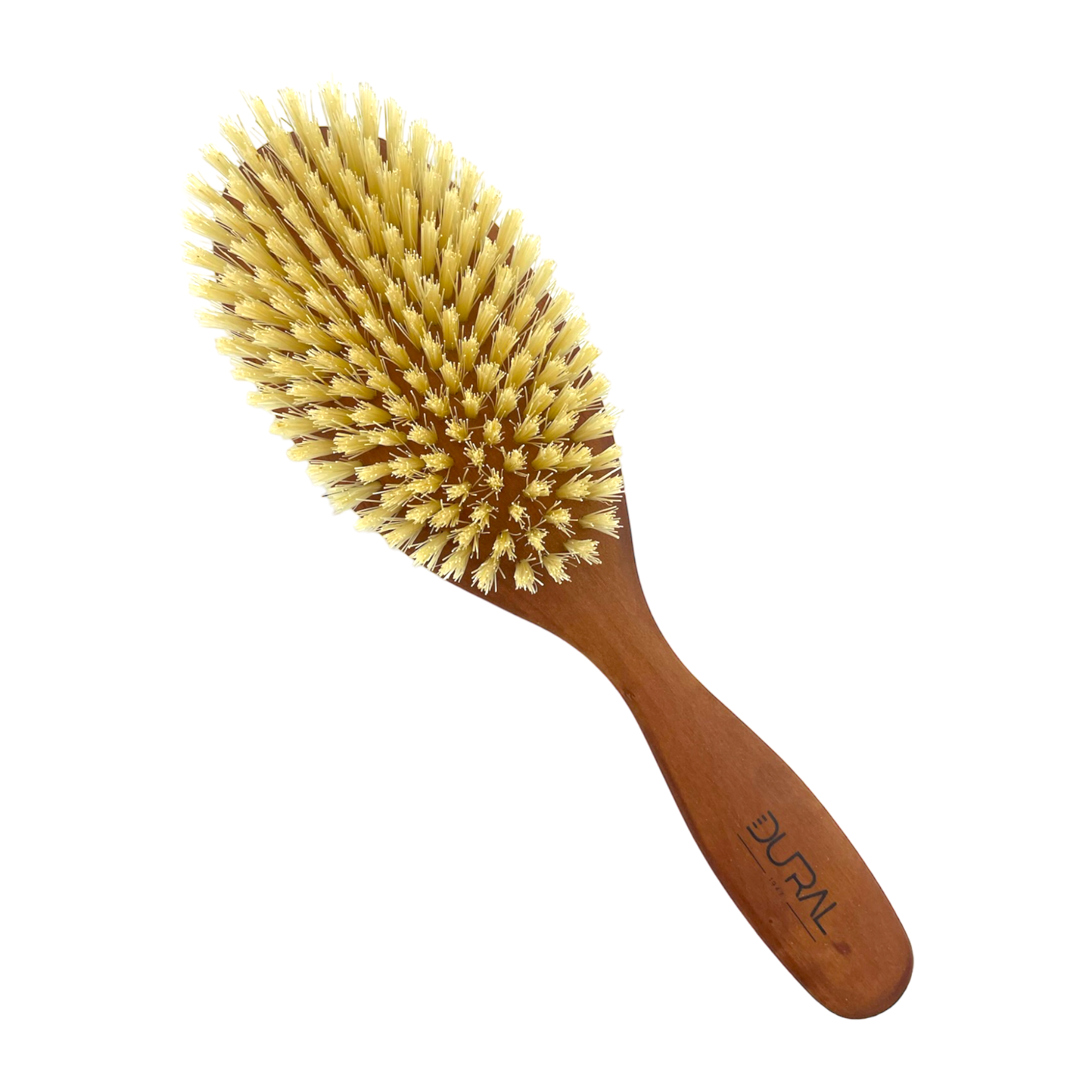 Dural Pear Wood hair brush with light natural bristles - 10 rows