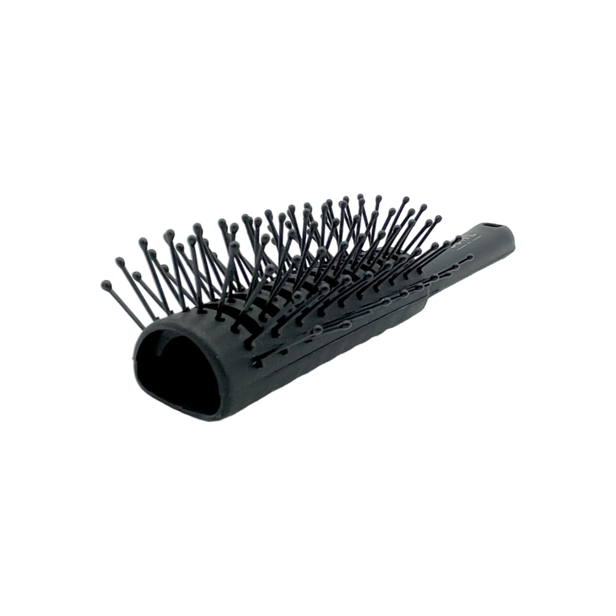 Dural plastic tunnel brush with nylon pins and ball tips